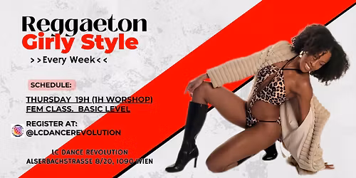 REGGAETON GIRLY STYLE |Thursday 19h| Basic Level