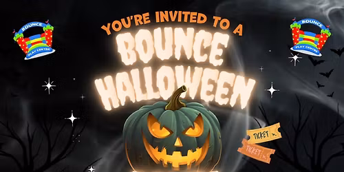 Bounce Halloween Party 31st Oct 5 to 7pm
