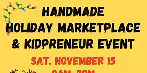 Holiday Marketplace Vendor show
