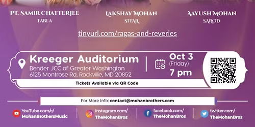 Ragas & Reveries with Mohan Brothers