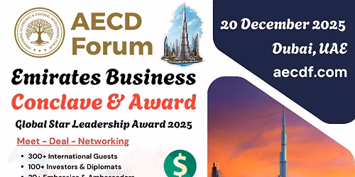 Emirates Business Conclave and Award