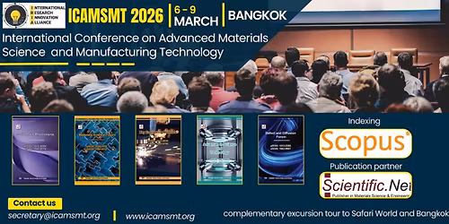 International Conference on Advanced Materials Science and Manufacturing Technology 
