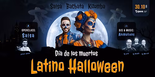 Latino Halloween 2025 - D\u00eda de los muertos Brno