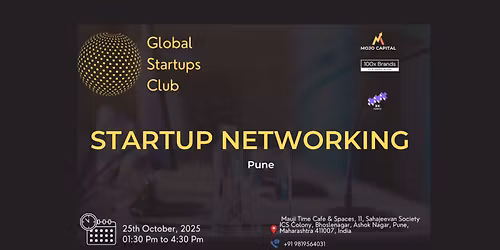 GLOBAL STARTUPS CLUB l STARTUP NETWORKING Pune 2025