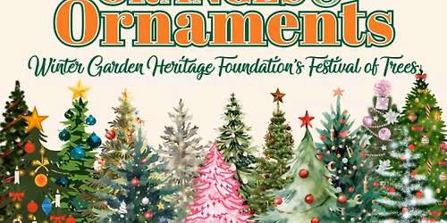 Orange and Ornaments: A Festival of the Trees