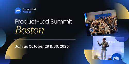 Product-Led Summit Boston