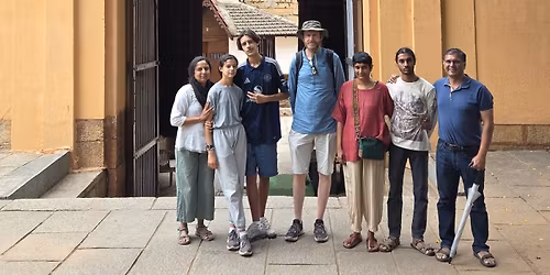 Bangalore fort heritage walk.