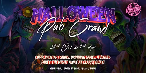 ★The Singapore Halloween Pub Crawl 2025★