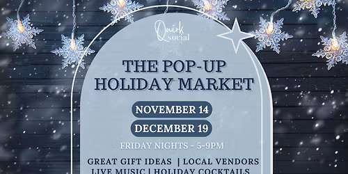 Holiday Pop-Up Market 2025