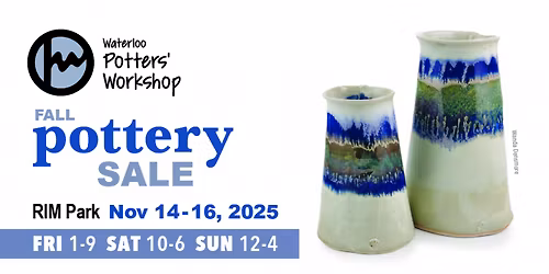 Waterloo Potters' Fall Sale