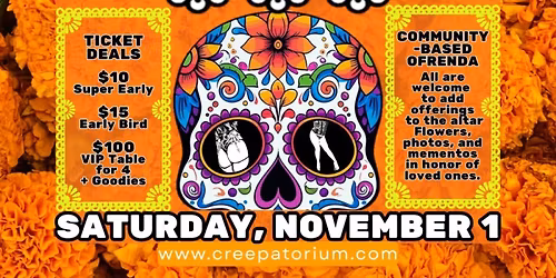 MuerTease: A Dia de los Muertos Burlesque Show