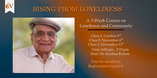 Rising From Loneliness: A 3-Part Course