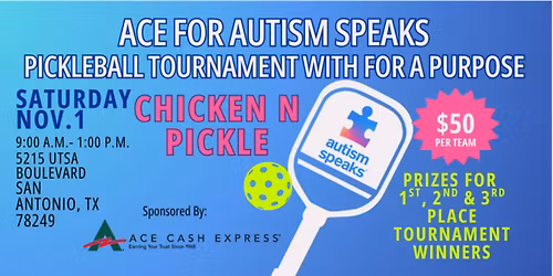 Ace for Autism: Pickleball Tournament for a Cause