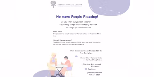No more people pleasing!