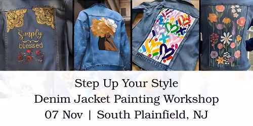 Step Up Your Style: Denim Jacket Painting Workshop