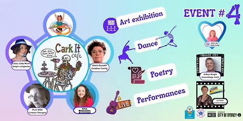 Cark-It-Cafe: Creative Conversations on Death and Dying for LGBTIQ+ : Event 4 of 4