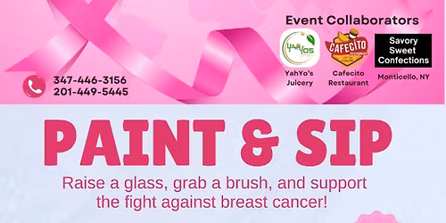 Palette Season Art @ Bodre Hair Studio Breast Cancer Awareness Fundraiser event