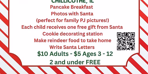 Pajamas and Pancakes with Santa