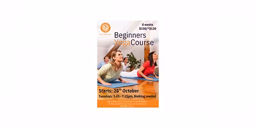 8week Pre-Xmas Yoga Course for Beginners