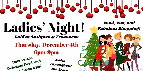 Ladies Night at Goldens!