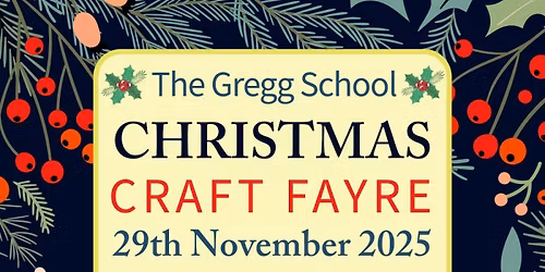 The Gregg BIG Christmas Craft Fayre