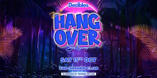 Bollywood HANGOVER at The Nashaa club, Melbourne