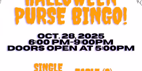 Halloween Purse BINGO