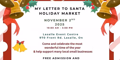 My Letter to Santa Holiday Market