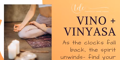 Vino + Vinyasa