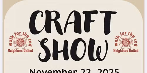 Neighbors United Craft Show