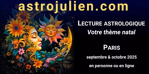 \ud83e\ude90LECTURE ASTROLOGIQUE\u2728 Votre th\u00e8me natal\u2764\ufe0f