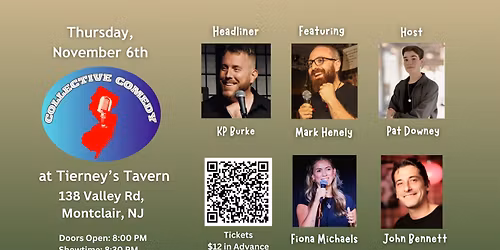 Collective Comedy at Tierney's Tavern
