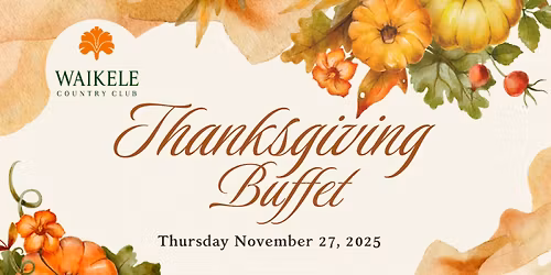 Thanksgiving Buffet 2025