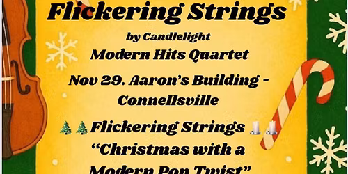 Flickering Strings by Candlelight-Christmas with a Modern Pop Twist