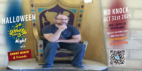 No knock Comedy Show headlining Danny Minch