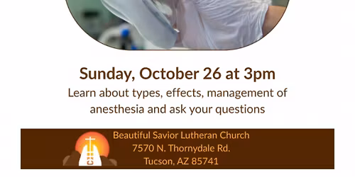 Chat with an Anesthesiologist