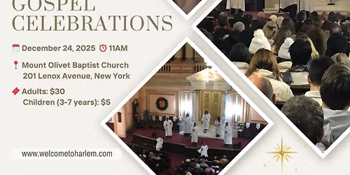 \ud83c\udf84\u2728 Harlem Holiday Gospel Celebrations \u2728\ud83c\udf84