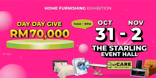 MYHOME Home Expo 2025 Starling PJ on 31 Oct to 2 Nov
