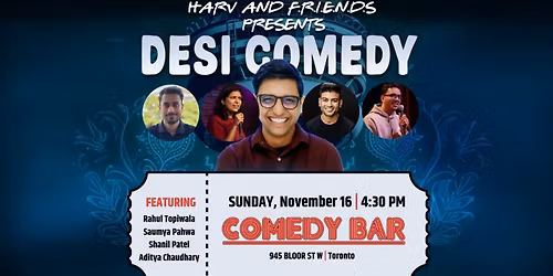 DESI COMEDY SHOW: HARV & F.R.I.E.N.D.S