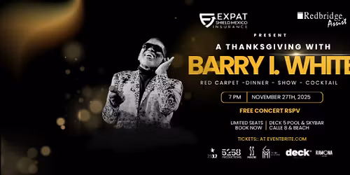 A THANKSGIVING with BARRY I. WHITE