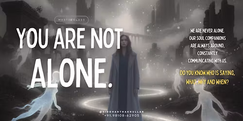 You Are Not Alone