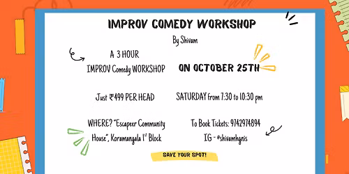Improv Comedy Workshop