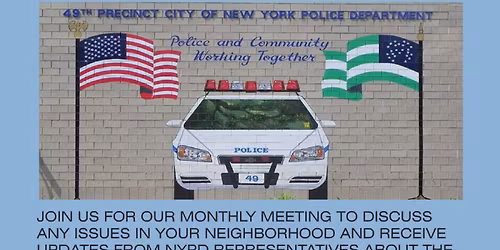 Urgent Community Police Meeting