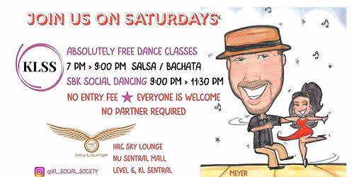 KLSS Absolutely FREE Dance Classes & Social, Salsa-Bachata-Kizomba