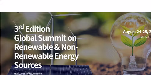 3rd Edition Global Summit on Renewable & Non-Renewable Energy Sources