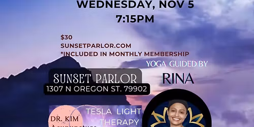 Full Moon Tesla Light Yoga