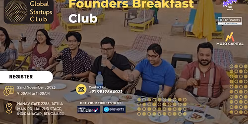 Bengaluru Founders Breakfast Club 2025