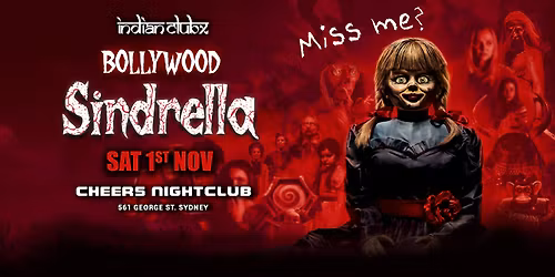 BOLLYWOOD SINDRELLA: Halloween Night at IndianClubx
