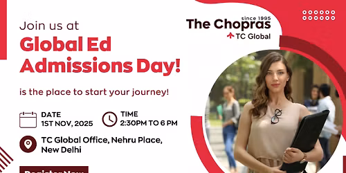 Global Ed Admissions Day New Delhi 2025