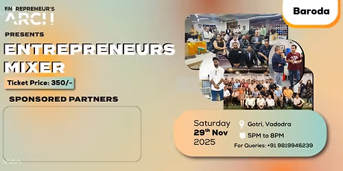 Entrepreneur's Mixer (Baroda)